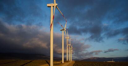 Aerogeneradores de Acciona Renovable.