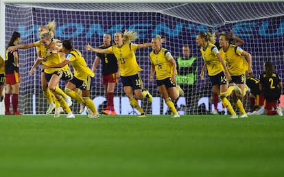 Selección femenina de fútbol de Suecia