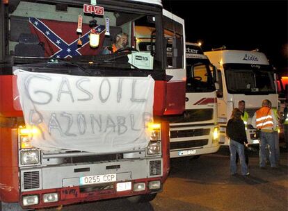 huelga de transportistas españa