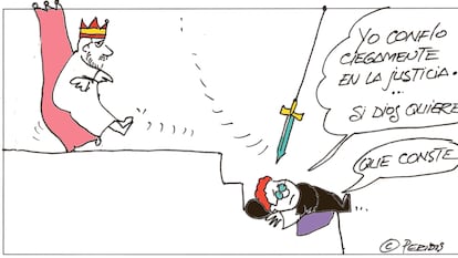 Peridis: confianza en la justicia