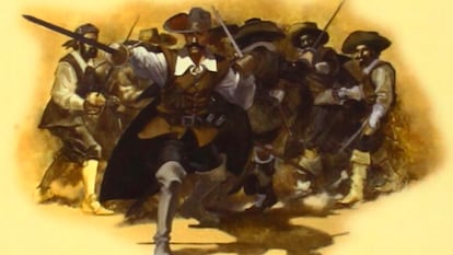 Ilustración del Capitán Alatriste.