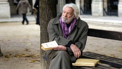 El actor Donald Sutherland en una imagen de la serie 'Crossing lines', estrenada en 2013.