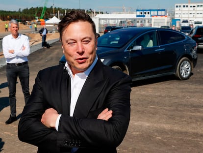 Elon Musk, en una imagen de archivo de 2020 en Alemania.