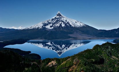 El volcán Corcovado, en la región chilena de Los Lagos.