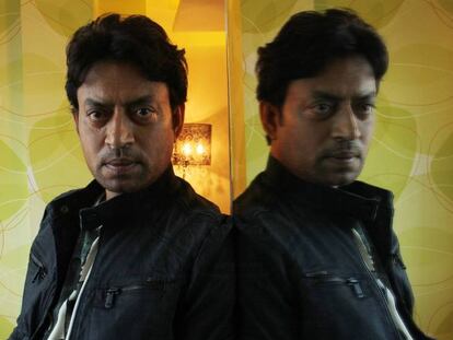 O ator Irrfan Khan em uma imagem de 2015.