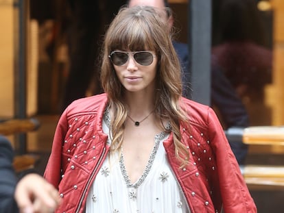 Jessica Biel y el total look de Isabel Marant