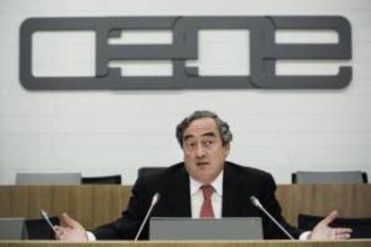 El presidente de la CEOE, Juan Rosell. EFE/Archivo