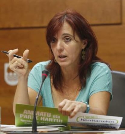 Arantza Ruiz de Larrinaga, directora de Participación Ciudadana de la Diputación de Gipuzkoa.