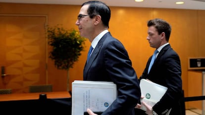 El secretario del Tesoro de EE UU, Steven Mnuchin