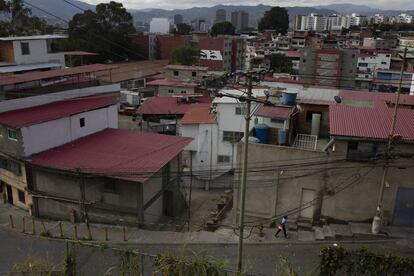 Vista del barrio de Cotiza, en Caracas.