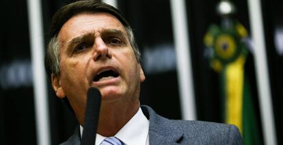 O deputado Jair Bolsonaro.