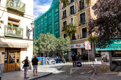 Derrumbe edificio Madrid centro