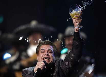 Actuación del cantante mexicano en la 10ª Gala Anual de los Premios Grammy, celebrada en Las Vegas, el 5 de noviembre de 2009.