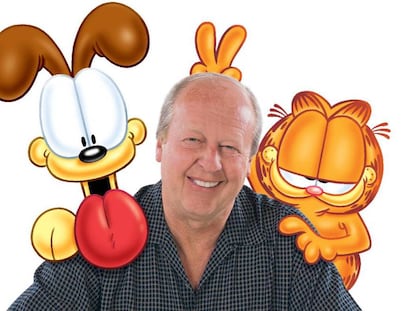 El ilustrador Jim Davis