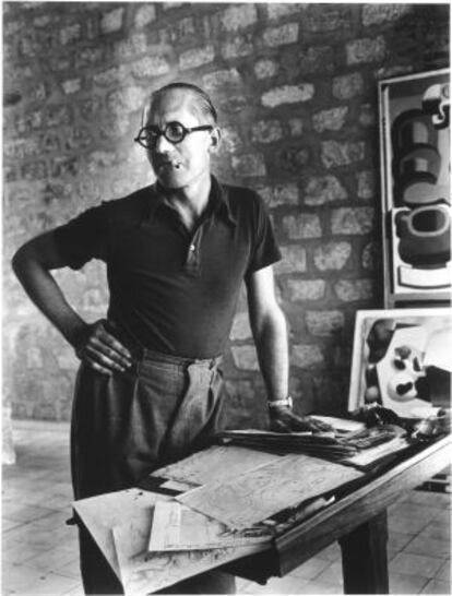 El arquitecto Le Corbusier.