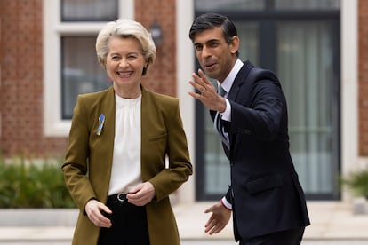 Rishi Sunak, Ursula von der Leyen