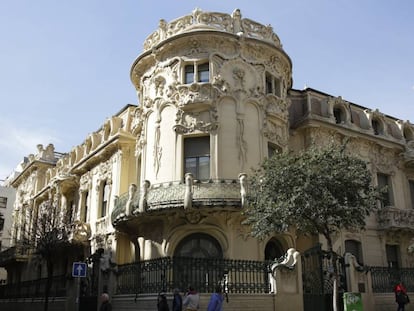 Edificio sede de la SGAE, en Madrid.