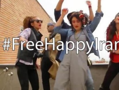 Seis meses de prisão e 91 chibatadas para os iranianos do videoclipe ‘Happy’