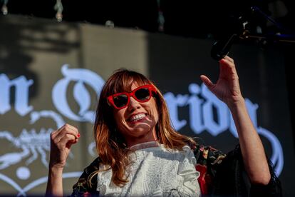 Ana Fernández-Villaverde, La Bien Querida, during a performance in Madrid in 2022.