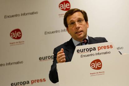 El alcalde de Madrid, José Luis Martínez- Almeida, en una imagen de archivo.