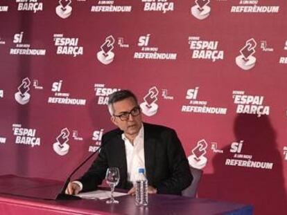 Víctor Font, precandidato a la presidencia del FC Barcelona.