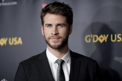 Liam Hemsworth en Culver City (California, EE UU), en 2019.