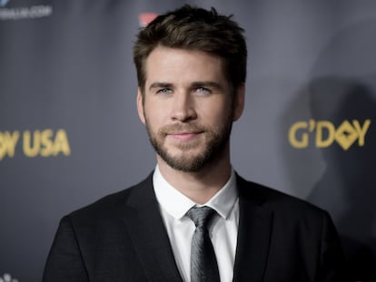 Liam Hemsworth en Culver City (California, EE UU), en 2019.