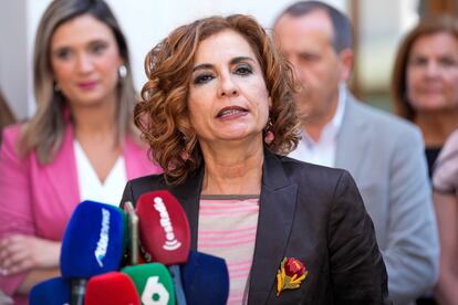 La ministra de Hacienda, María Jesús Montero.