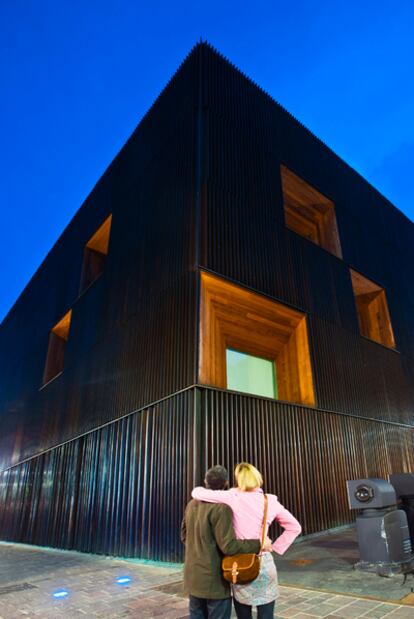 El Museo de Arqueología de Álava,  en Vitoria, obra del  arquitecto Francisco Mangado.