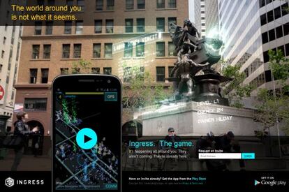 Ingress solo funciona con m&oacute;viles Android