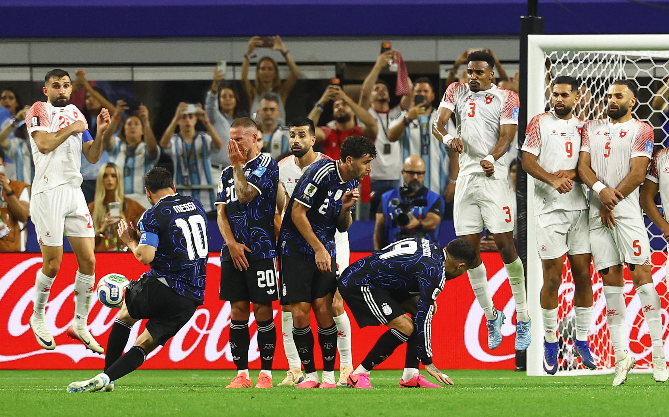 La Argentina b también necesita a Leo Messi para rendir a Jordania