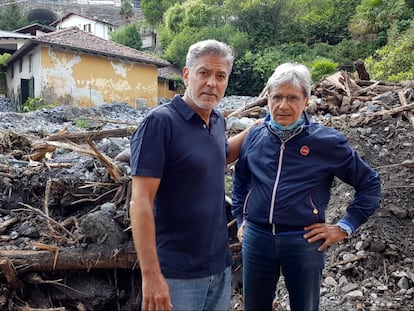 George Clooney inundaciones Italia
