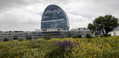 Sede del BBVA en Las Tablas, Madrid.