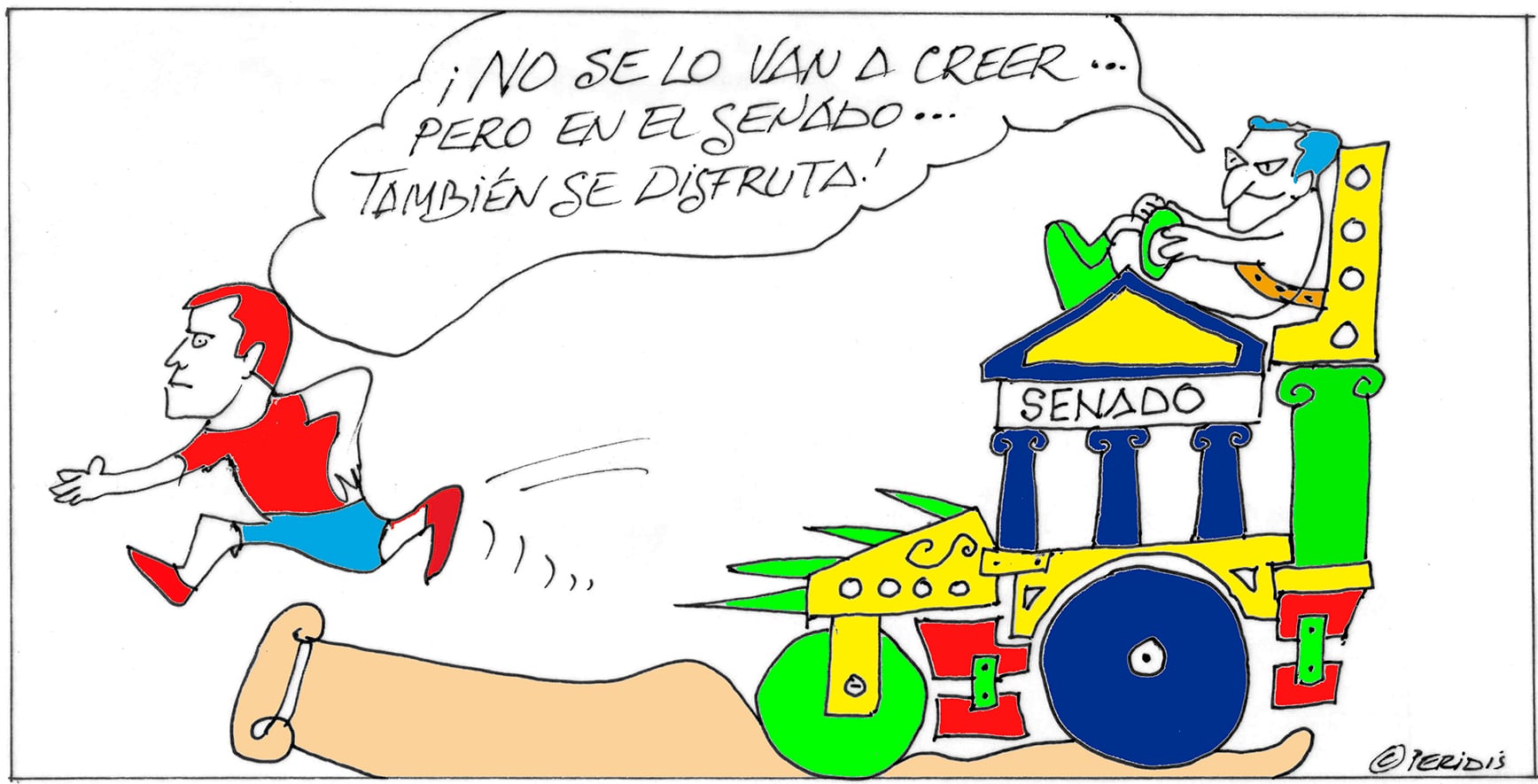 Peridis: diversión senatorial