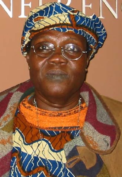 La activista nigeriana Traore Salamatou.