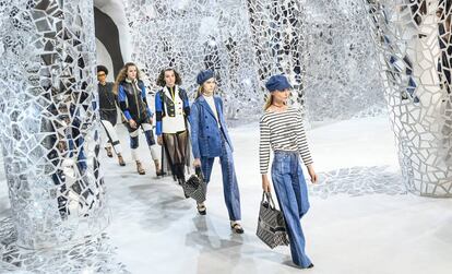 Desfile de Dior, este lunes en Par&iacute;s.