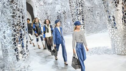 Desfile de Dior, este lunes en Par&iacute;s.