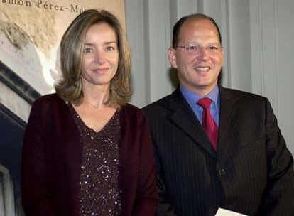 El príncipe Kardam de Bulgaria y su esposa, Miriam de Ungría, en 2002.