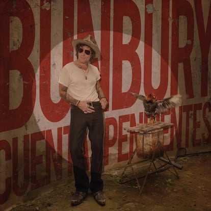 Portada del disco ‘Cuentas pendientes’, de Bunbury.