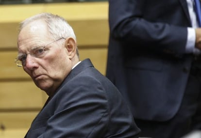 El ministro de Finanzas alemán, Wolfgang Schäuble.