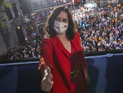  La presidenta de la Comunitat de Madrid, Isabel Díaz Ayuso.