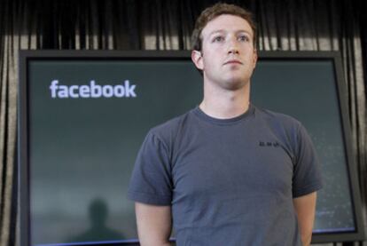 El presidente de Facebook, Mark Zuckerberg, en una conferencia en California el pasado noviembre.