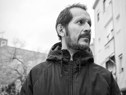 El escritor Sergio Galarza. 