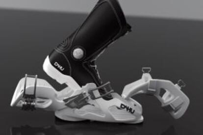 Nueva botas de esquí de la marca Dahu.