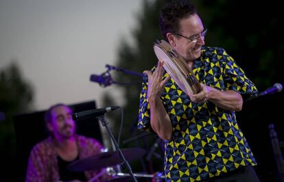 Concierto de Eliseo Parra en el parque lineal del Manzanares.
