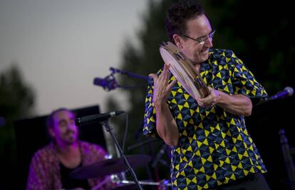 Concierto de Eliseo Parra en el parque lineal del Manzanares. 