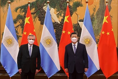 Relaciín Argentina China presidente Alberto Fernández y Xi Jinping