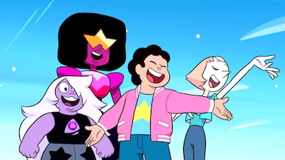 Fotograma de Steven Universe. La película.