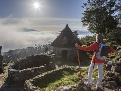 Castro de Santa Trega, en la provincia de Pontevedra.