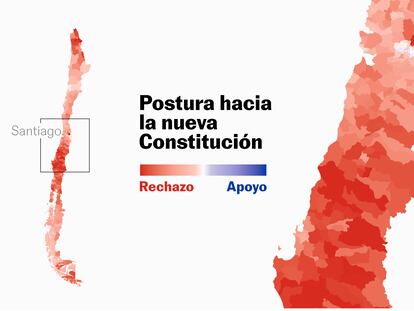Resultados del plebiscito constitucional en Chile municipio a municipio